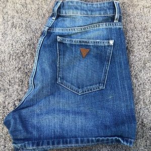 Guess high waisted shorts